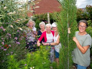 Supporting image for story: Residents open their gardens to celebrate their blossoming community
