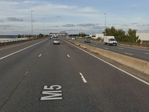 Supporting image for story: Emergency services on scene following M5 multi-vehicle collision between Oldbury and West Bromwich