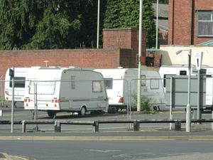 Supporting image for story: Travellers move on Flood Street in Dudley for second time in month