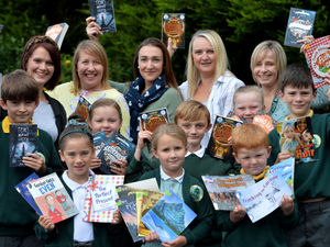 Supporting image for story: £1,000 raised for Shropshire school library