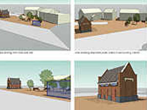 Supporting image for story: Toilet block designs on display at library