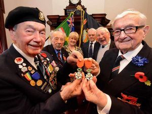 Supporting image for story: IN PICTURES: Legion D'honneur for Black Country Normandy World War Two heroes