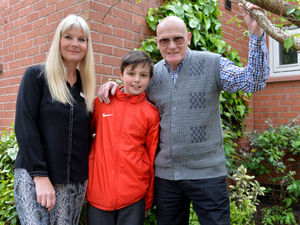 Supporting image for story: Lovely holiday for caring Charlie and his dad Clive
