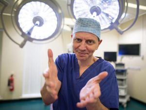 Supporting image for story: Surgeon’s hands and career ‘saved’ by gene silencing drug