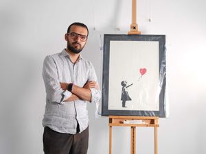 Supporting image for story: Gallery manager ‘horrified’ by theft of Banksy artwork