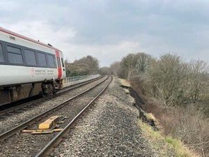 Supporting image for story: Trains between Shrewsbury and Wolverhampton cancelled after landslip at Oakengates