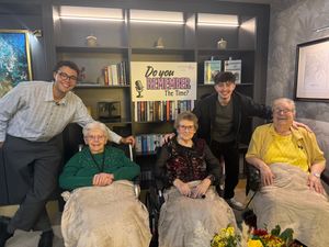Three lifelong friends from a Sutton Coldfield care home are proving it’s never too late to try something new