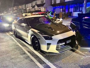 Supporting image for story: Police seize three high-powered sports cars in overnight crackdown after reports of street racing on region's roads 
