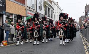 The Shirley Pipe Band