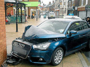 Supporting image for story: Telford bookie is hailed a crash rescue hero