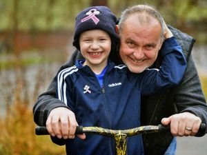 Supporting image for story: George’s marathon on a scooter