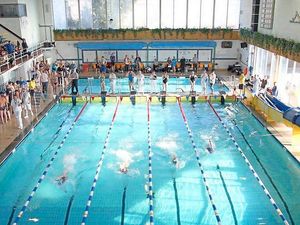 Supporting image for story: Shrewsbury's main Quarry swimming pool closed over loose roof panels
