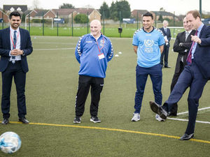 Supporting image for story: IN PICTURES: Prince William visits Birmingham and West Bromwich