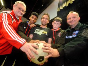 Supporting image for story: Juniors at Tipton Town taught how to Kick it Out