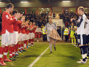 Supporting image for story: Walsall legend Wacka gives something back