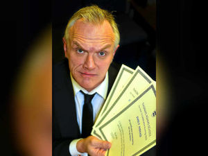 Supporting image for story: Video: Back to school for Shropshire's The Inbetweeners star Greg Davies