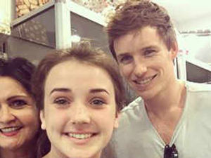 Supporting image for story: Oscar-winning actor Eddie Redmayne in Ludlow