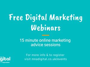 Supporting image for story: Free digital marketing webinars for businesses