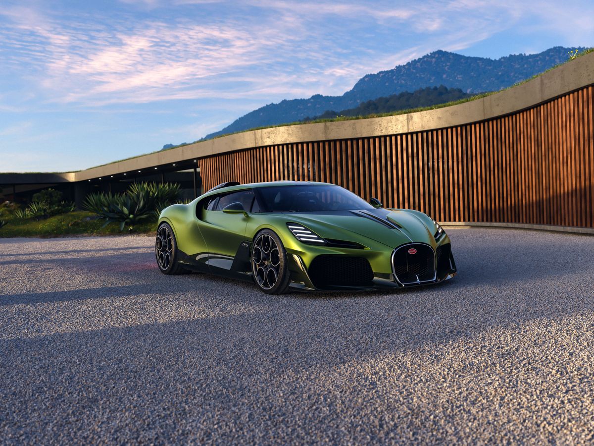 Bugatti reveals one-of-one special with Brouillard hypercar