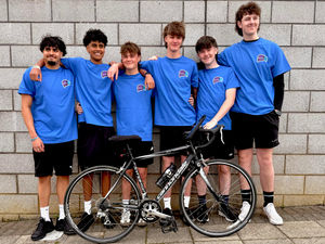 Supporting image for story: Shropshire school friends begin epic cycle ride to Anfield in memory of classmate