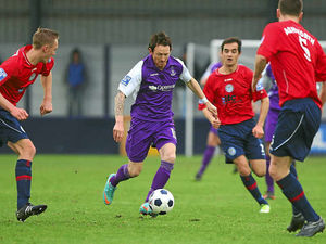 Supporting image for story: Hyde 2 AFC Telford 1 - In pictures