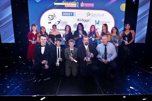 Copthorne Hotel in Brierley Hill, Black Country Apprenticeship Awards 2025. Winners group shot.