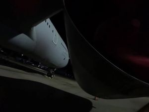 Supporting image for story: Terror arrests after vandalism of planes at RAF base claimed by Palestine Action