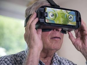 Supporting image for story: A new virtual reality game is helping with dementia research