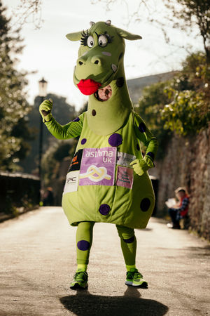 Dana Power as Puff the Dragon 