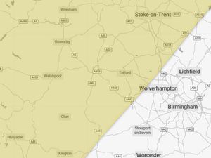 Supporting image for story: 21-hour yellow weather warning for Shropshire: 'Slow-moving' band of heavy rain could drench county