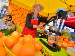 Supporting image for story: Food festival takes over Whitchurch town centre - with pictures