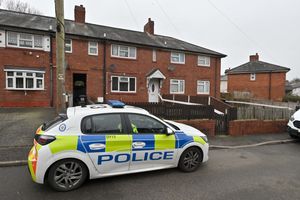 The scene in Green Park Road. Photo: Steve Leath