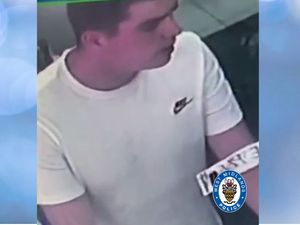 Supporting image for story: CCTV image released after thief threatens Dudley shopkeeper
 
