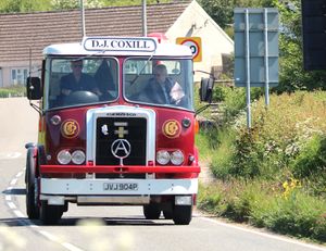 The annual lorry run from Llandeilo featured participants from Shropshire, Powys and neighbouring counties. 