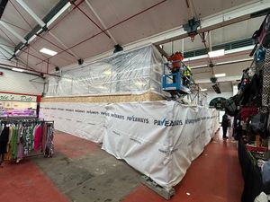 Supporting image for story: Main works at Wellington Market underway - but businesses open as usual