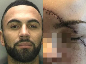 Supporting image for story: Jailed: Walsall man who slashed woman across face gets 12 years