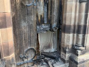 Supporting image for story: Blaze at Market Drayton church being 'treated as arson'