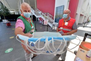 Simon Broad, 58, from Aston and Phil Groves, 68, from Shifnal