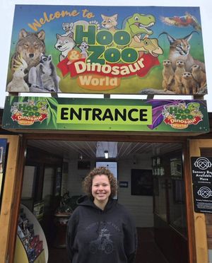 Keira Mayhew has been given a free annual pass to Hoo Zoo and Dinosaur World