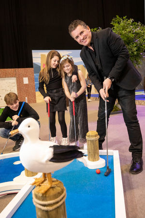 Shane Richie at the Caravan, Camping and Motorhome Show in Birmingham