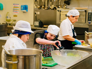 Supporting image for story: Students enjoy fruits of their labours