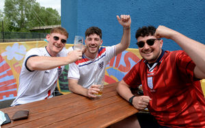 Fans, such as Andrew Charlesworth, Sam Spence and Alex Malam had to wait an extra 12 months for the tournament to start