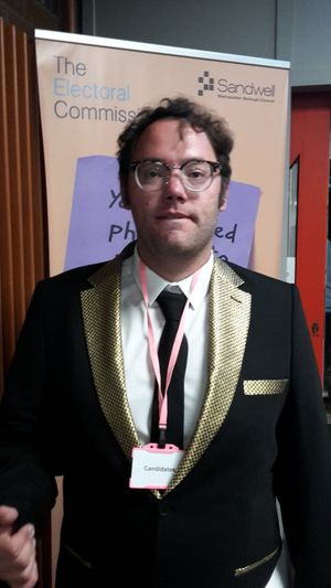 John Tipper winning Cradley Heath and Old Hill