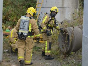 Supporting image for story: Pictures: Shropshire fire crews prepare for the real thing