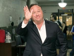 Supporting image for story: Alex Jones pages removed from Facebook over hate speech