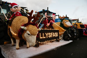 Some of the Christmas displays were quite elaborate.