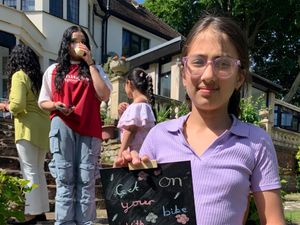 Supporting image for story: Girl, 9, ready to cycle from London to the Eiffel Tower for Wolverhampton charity