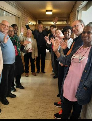 Kitchen refit dedication event 