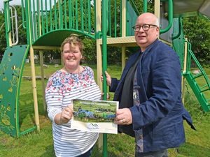 Supporting image for story: "Children are the future of Church Stretton" - town council hold fundraising day for playground