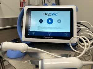 Fibroscans can detect scarring on the liver caused by heavy drinking.
